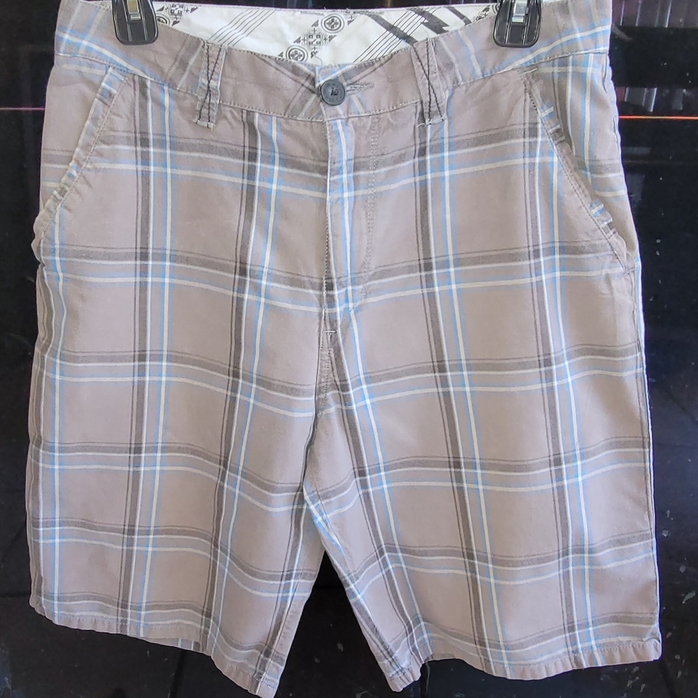 Quiksilver Full On Plaid Mens Shorts